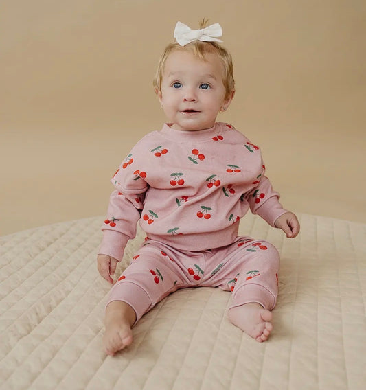 Cherry Jogger Set
