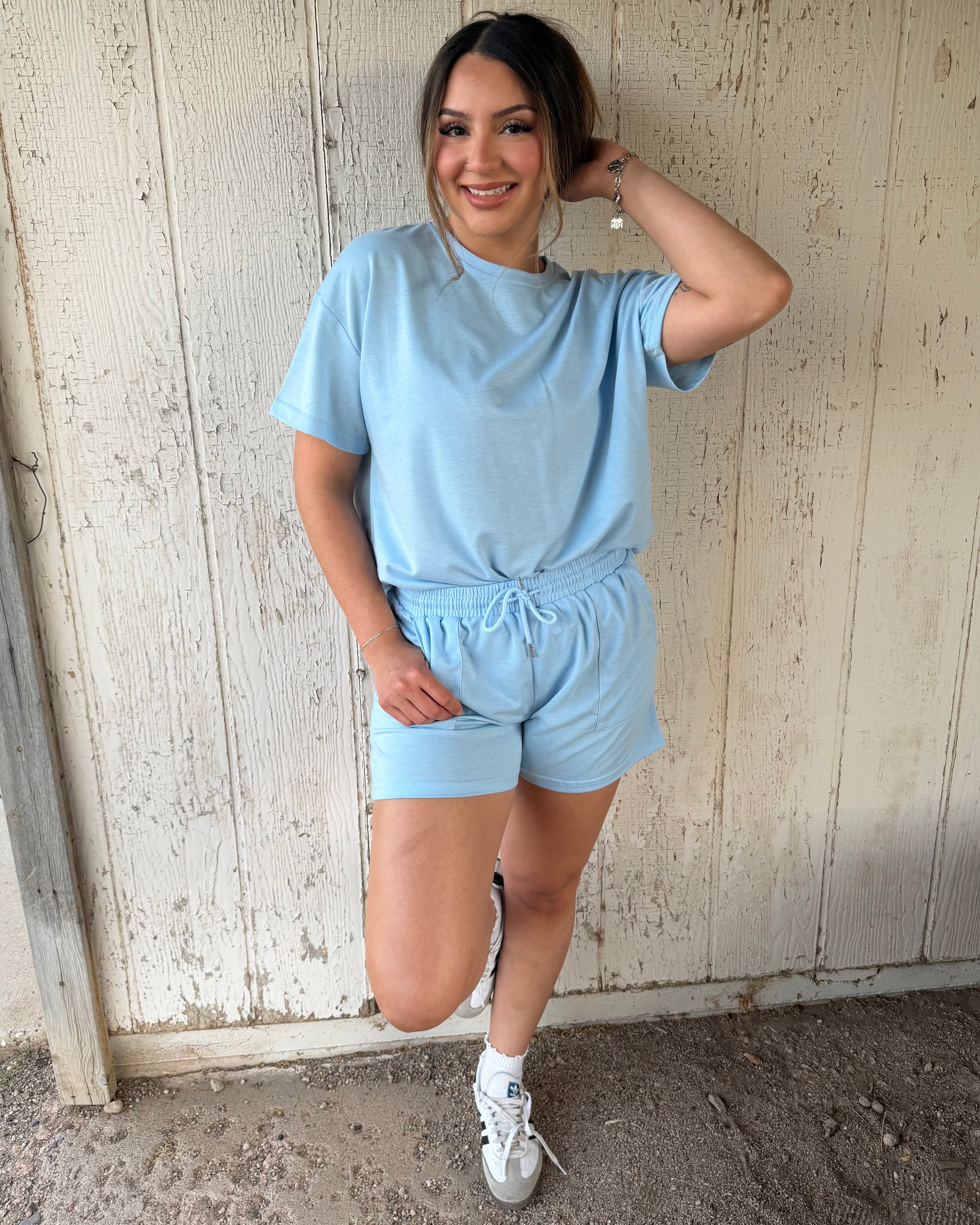 Baby Blue Bliss Lounge Set