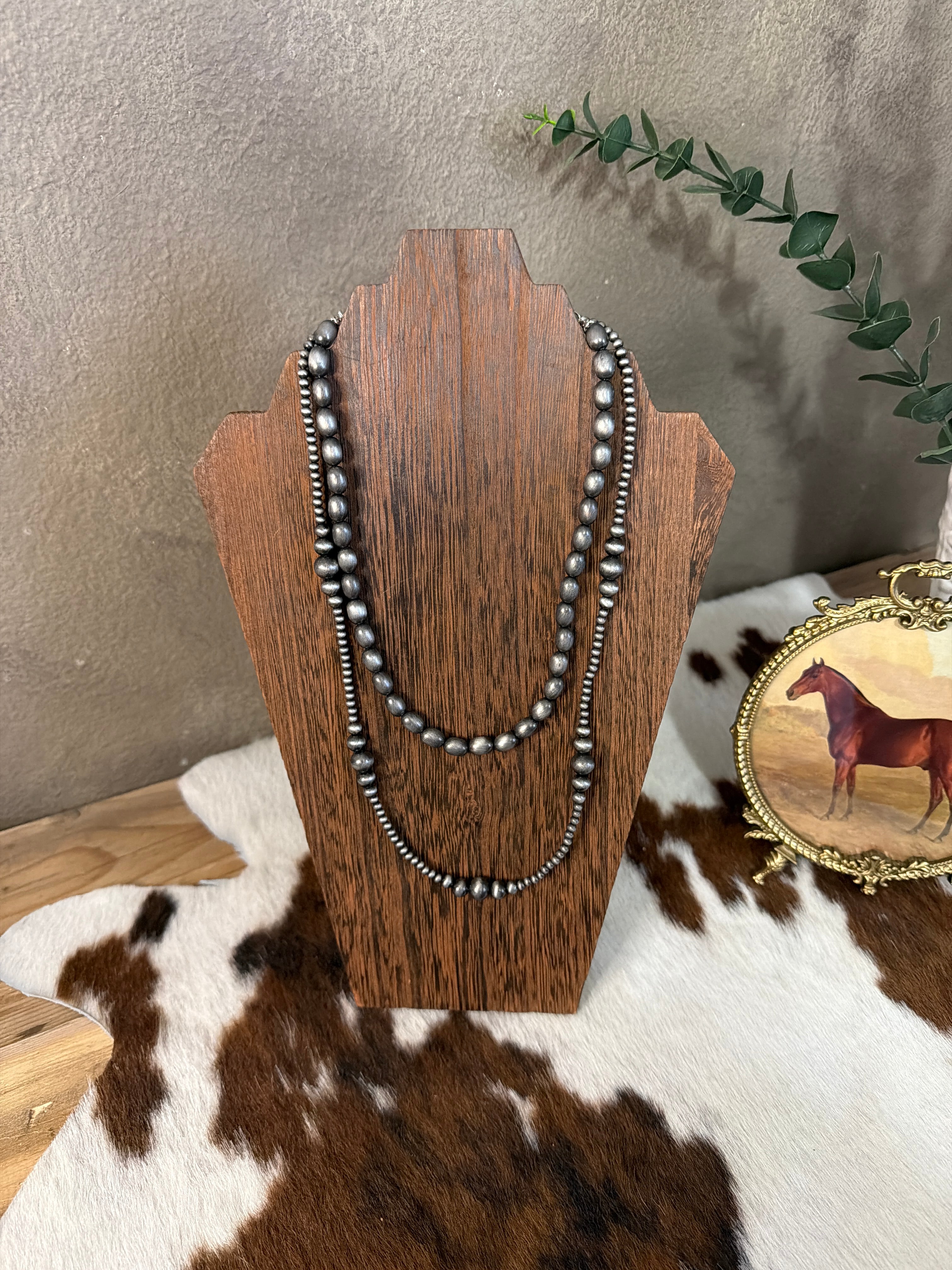 22” Double Stack Bead Necklace