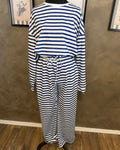 Blue Striped Set