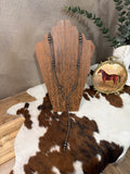 31” Lariat bead Necklace