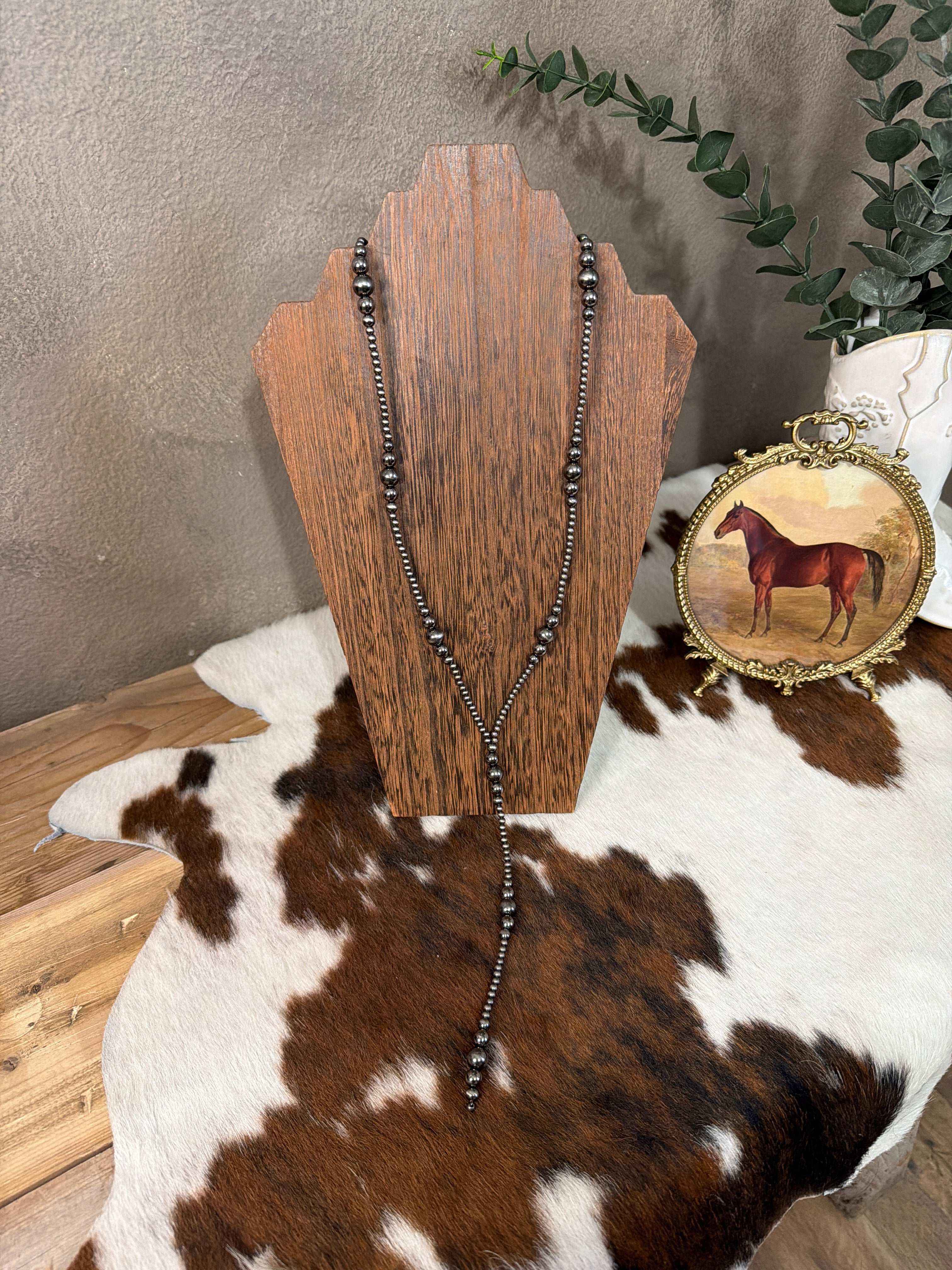 31” Lariat bead Necklace