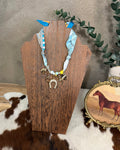 The Blues Charm Necklace
