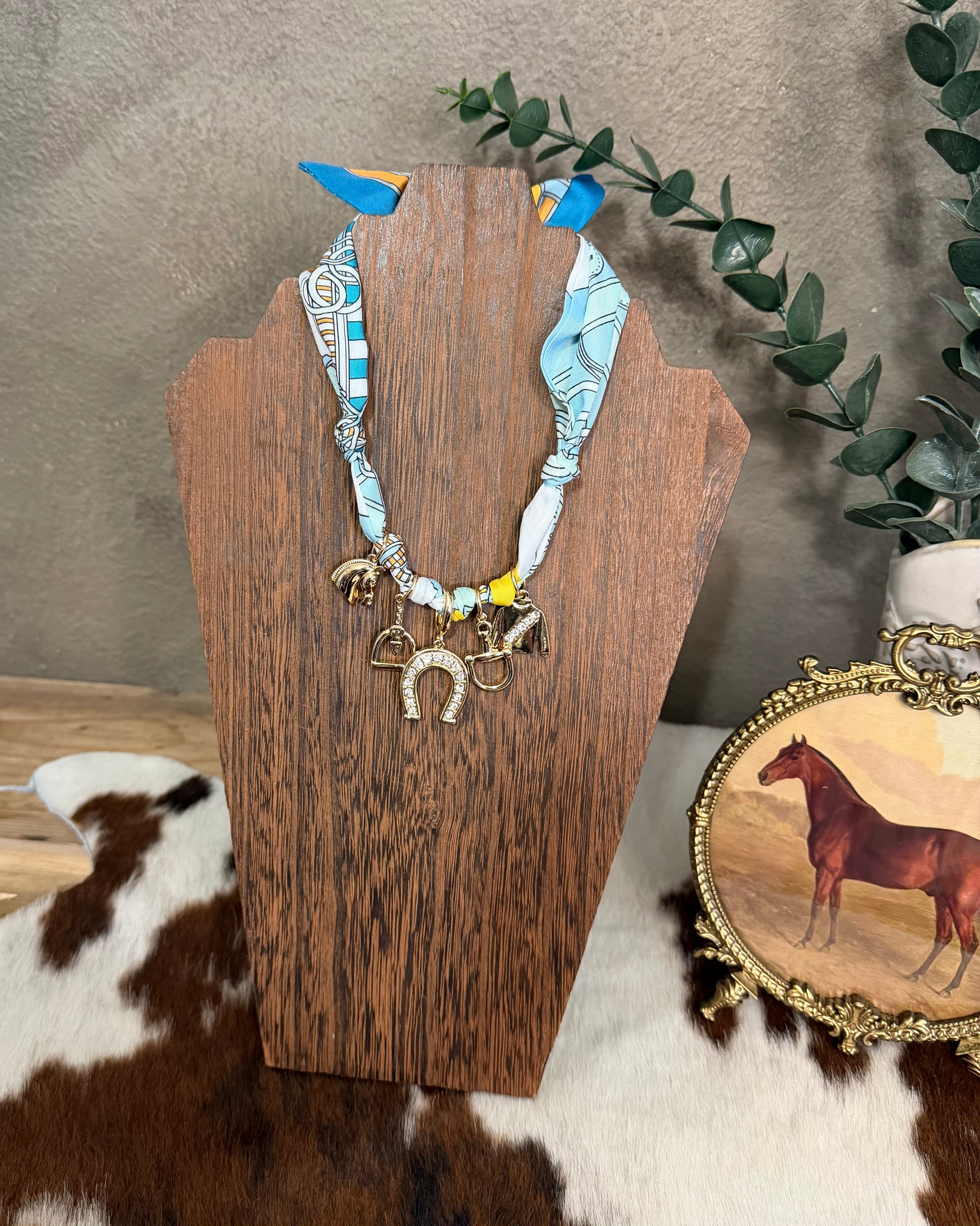 The Blues Charm Necklace