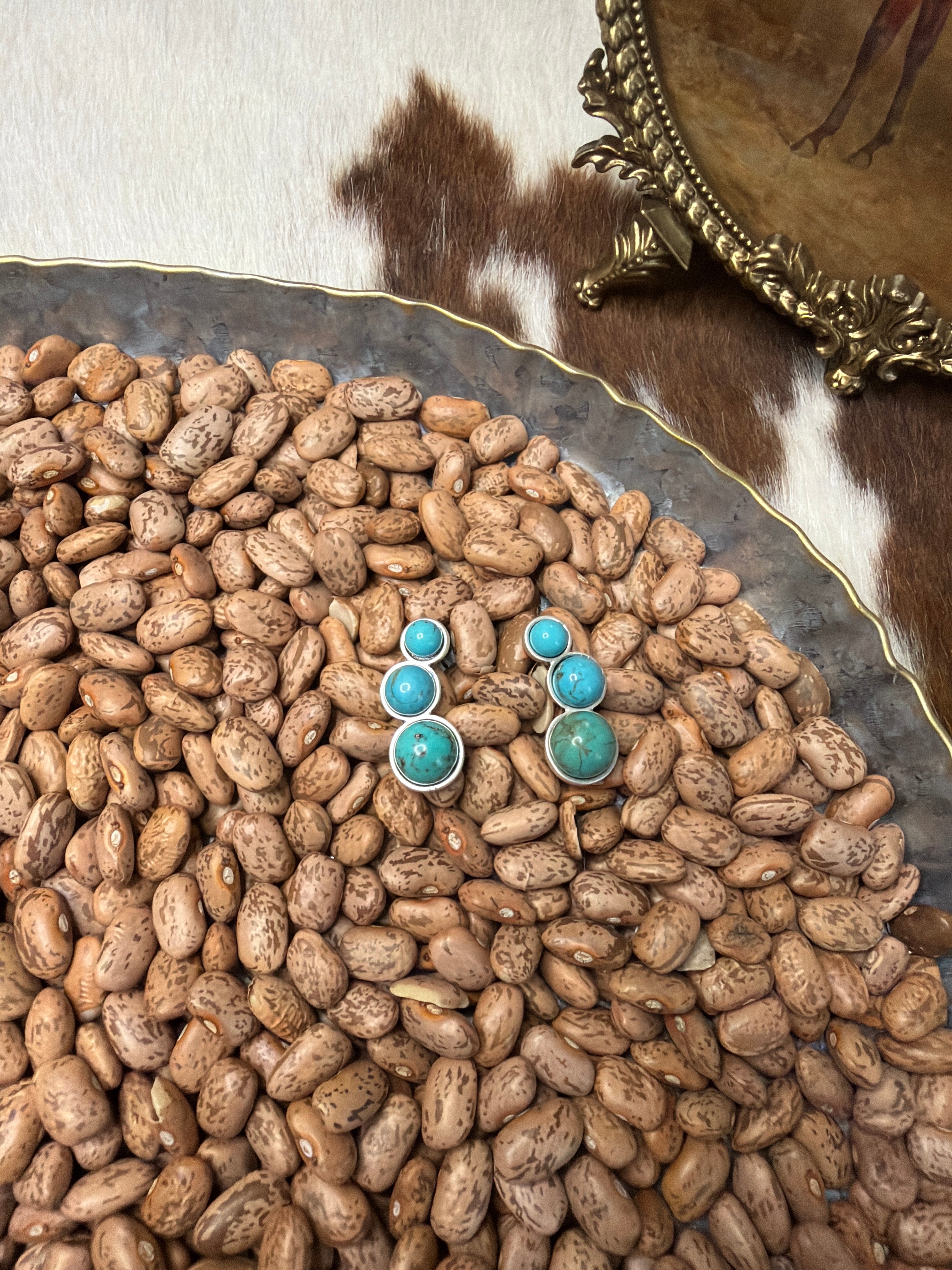 Lucky 3 Stud Earrings