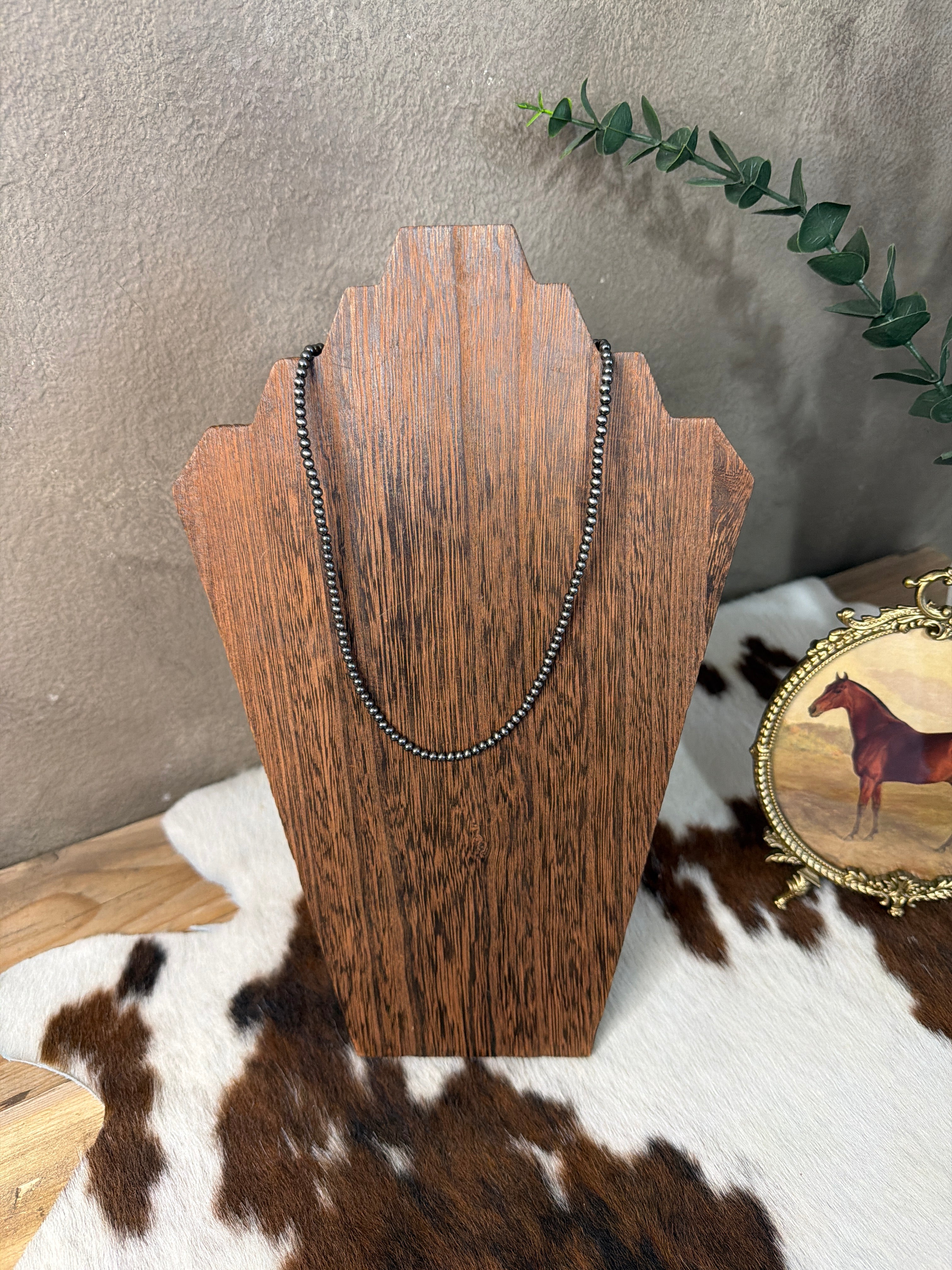 15” 4mm Bead Necklace