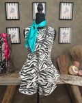 Zebra Shorts Set