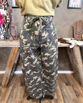 Camo Barrel Jeans