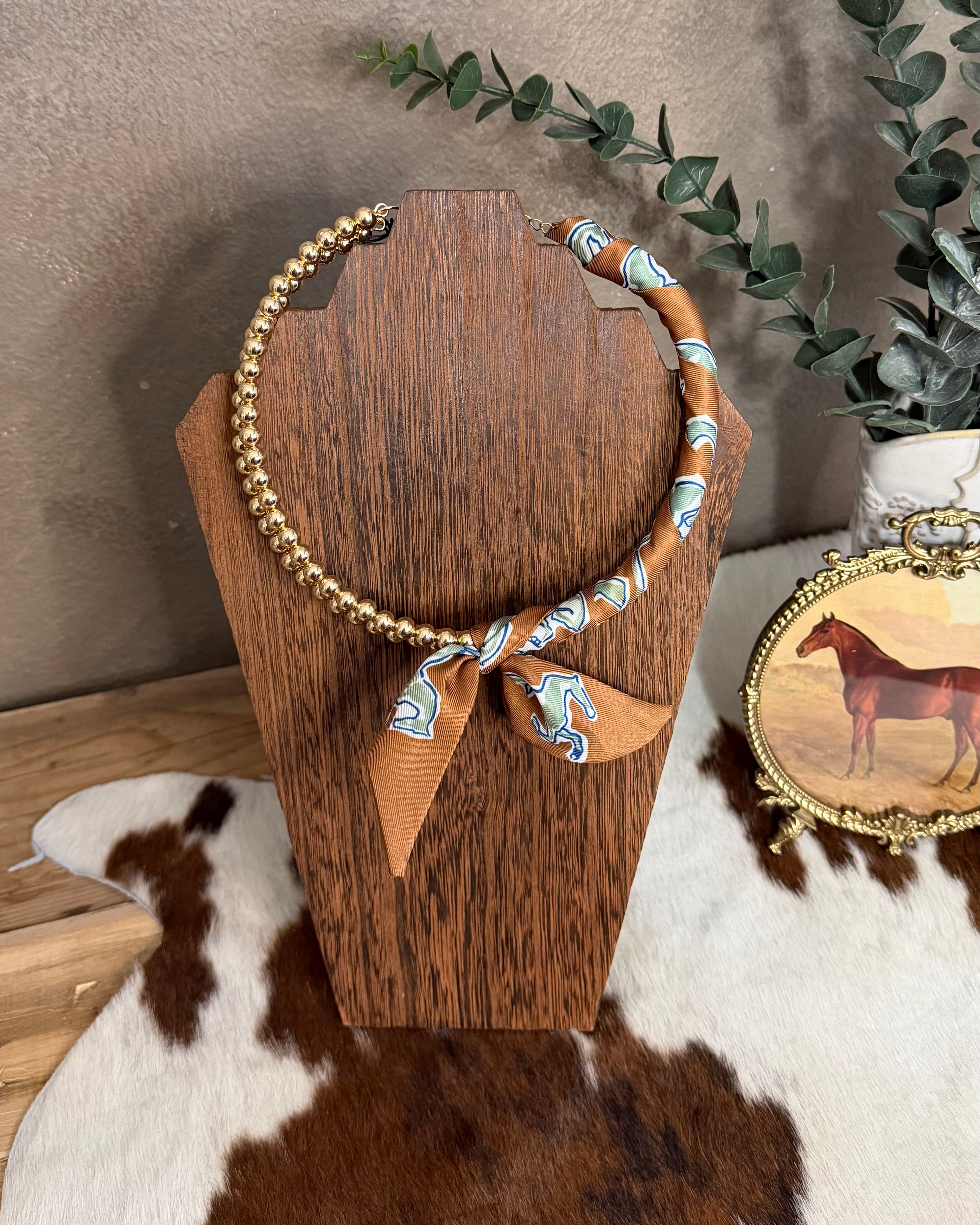 Beaded Mare Necklace